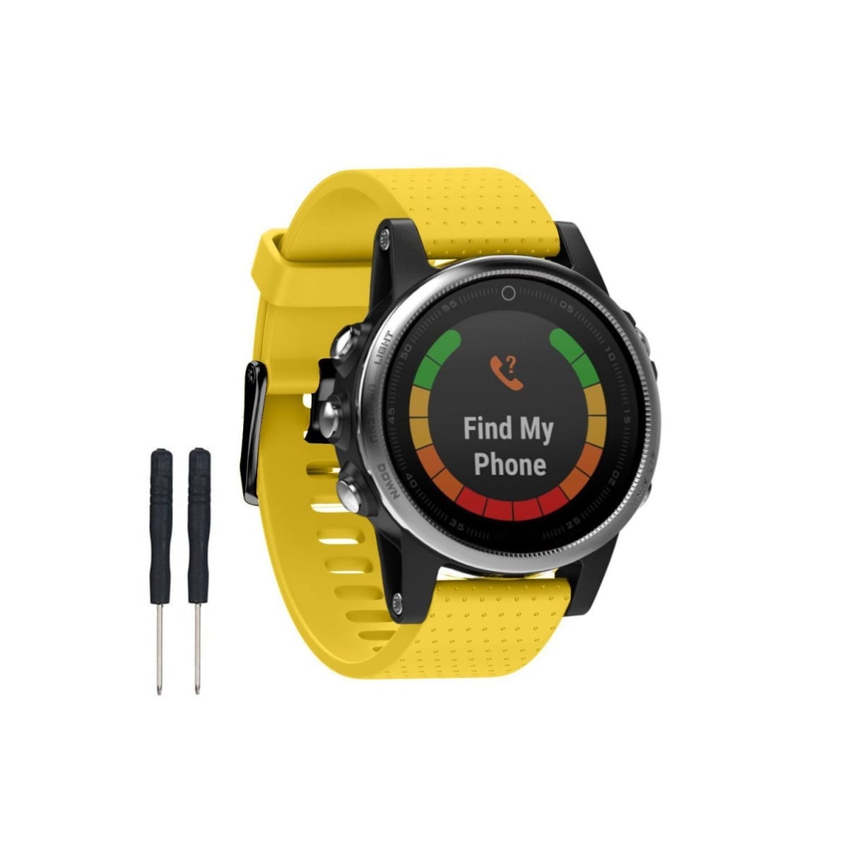 Sport armbånd Garmin Fenix 5S - Gul