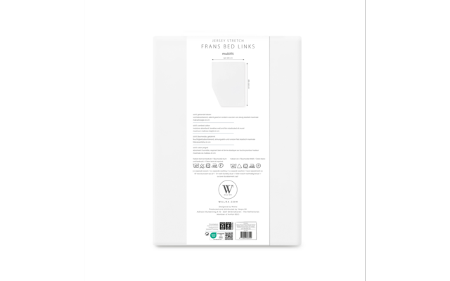 Walra Spannbetttuch Jersey stretch Multifit