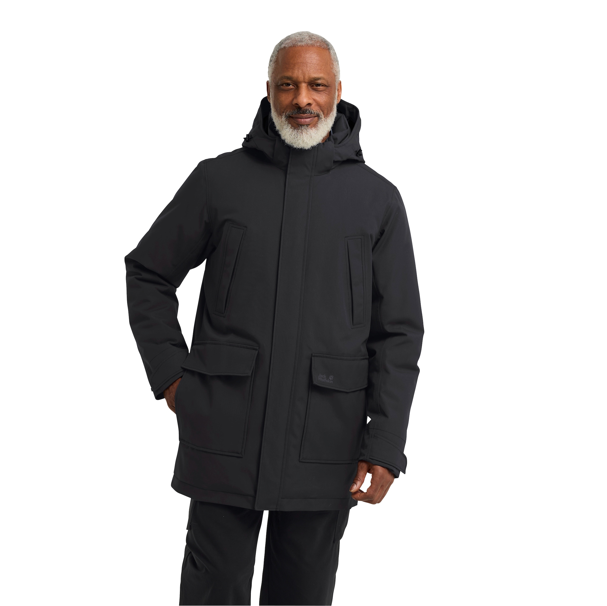 Jack Wolfskin Parka »CANYON SHIELD PARKA M« Winddicht, atmungsaktiv, Übergangsjacke