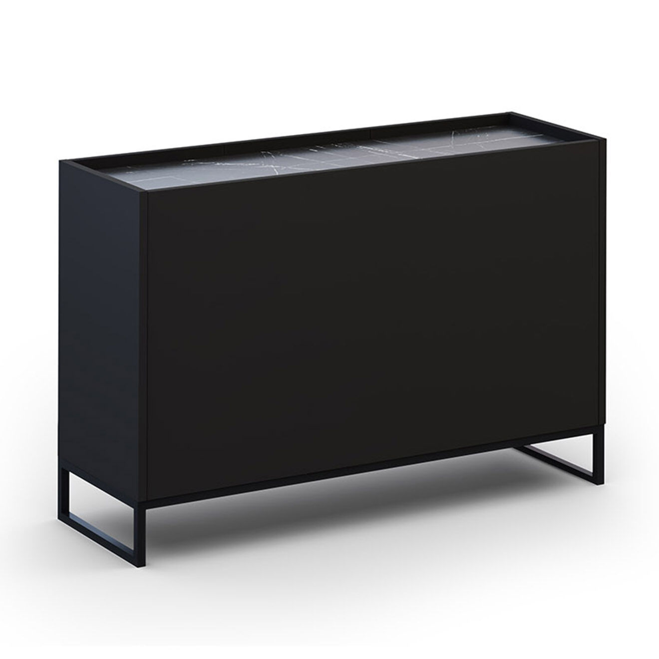 Windsor & Co Commode Helene noire - 120x40x80 cm