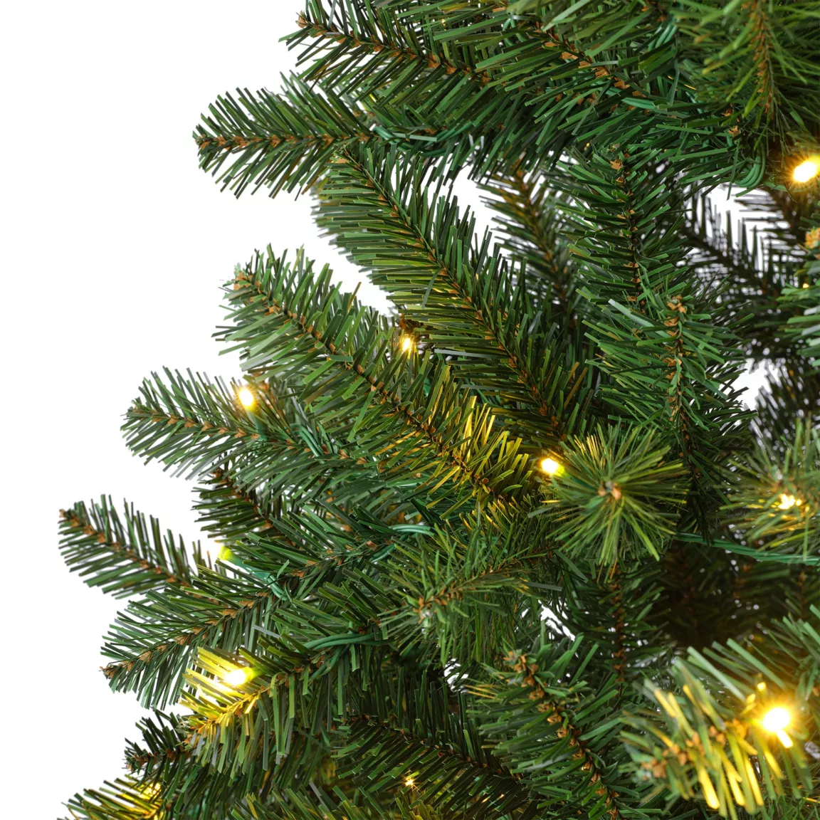 Sapin de Noël artificiel lumineux 260 LED H180 cm King Vert sapin