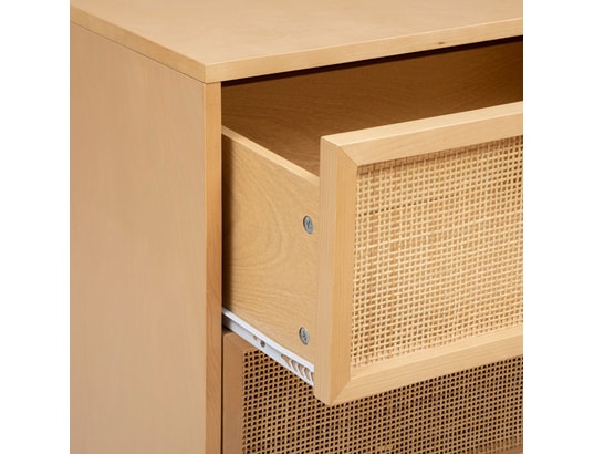 PEGANE - Chiffonnier avec 4 tiroirs en mdf coloris marron