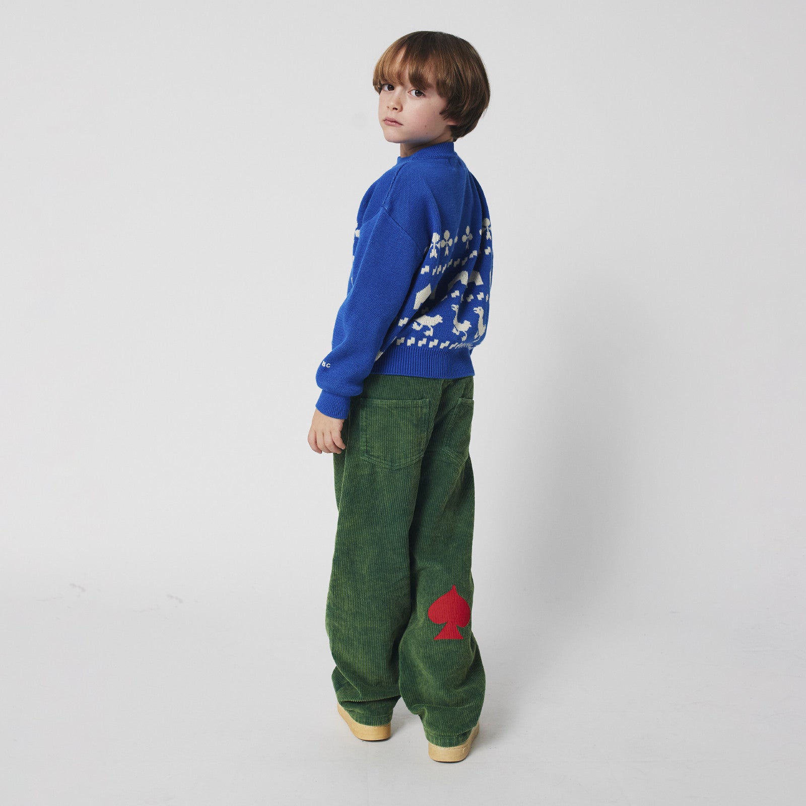 Pullover Farm Jacquard Blue
