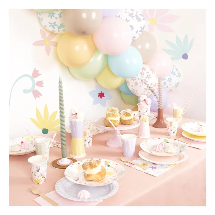 My Little Day Assiettes en carton Fées- Lot de 8
