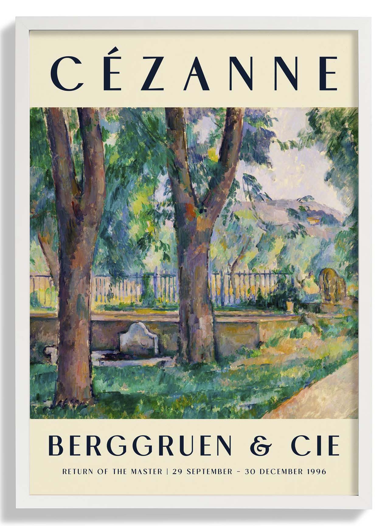 Die Pool-Kunstausstellung von Paul Cézanne