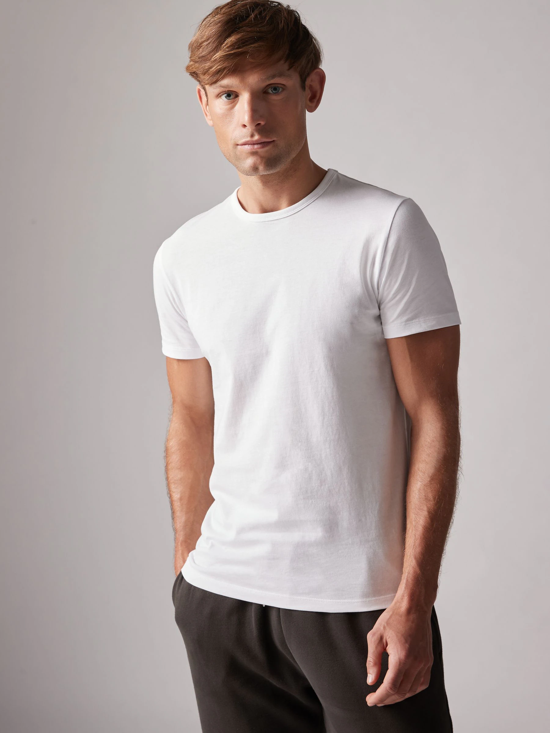 Wit - Slim Fit - 100% Cotton Layering T-Shirt