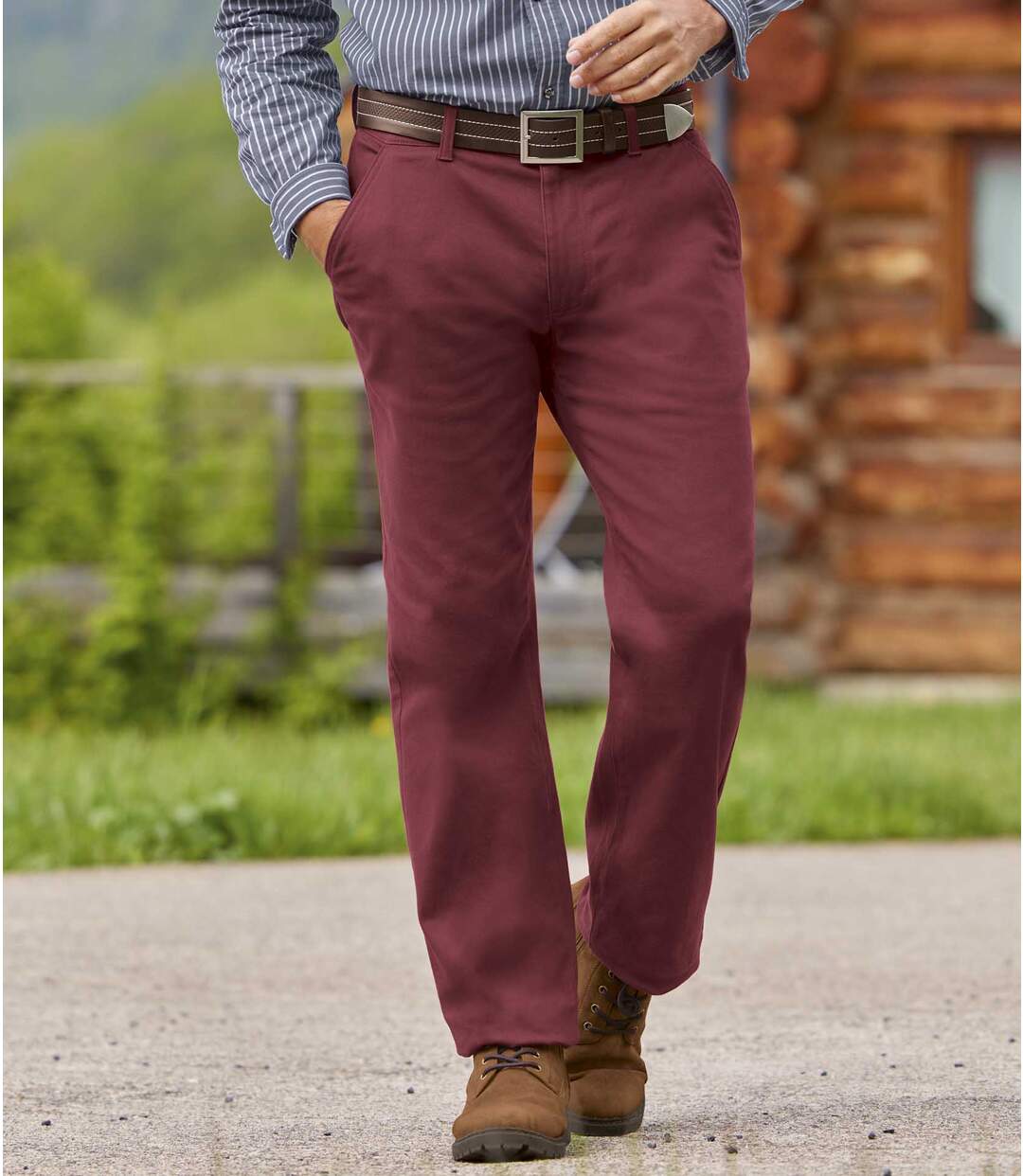 Pantalon Chino Stretch Casual