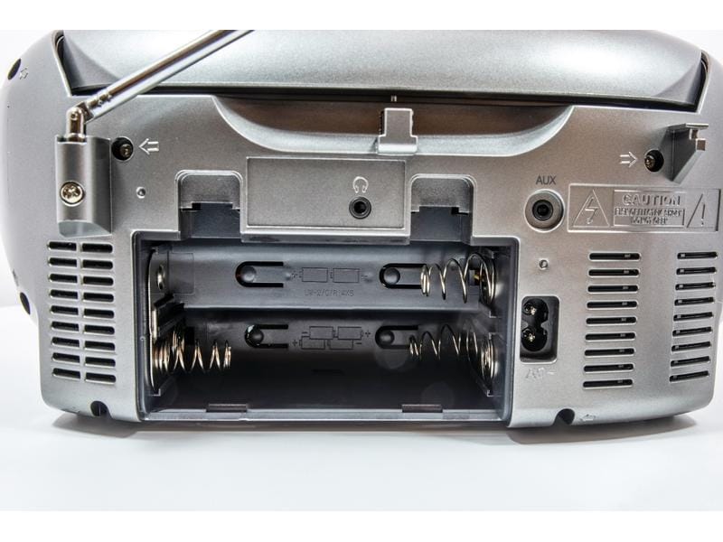 soundmaster DAB  Radio SCD1800 Grau DAB  Boombox mit CD/MP3, Bluetooth und USB