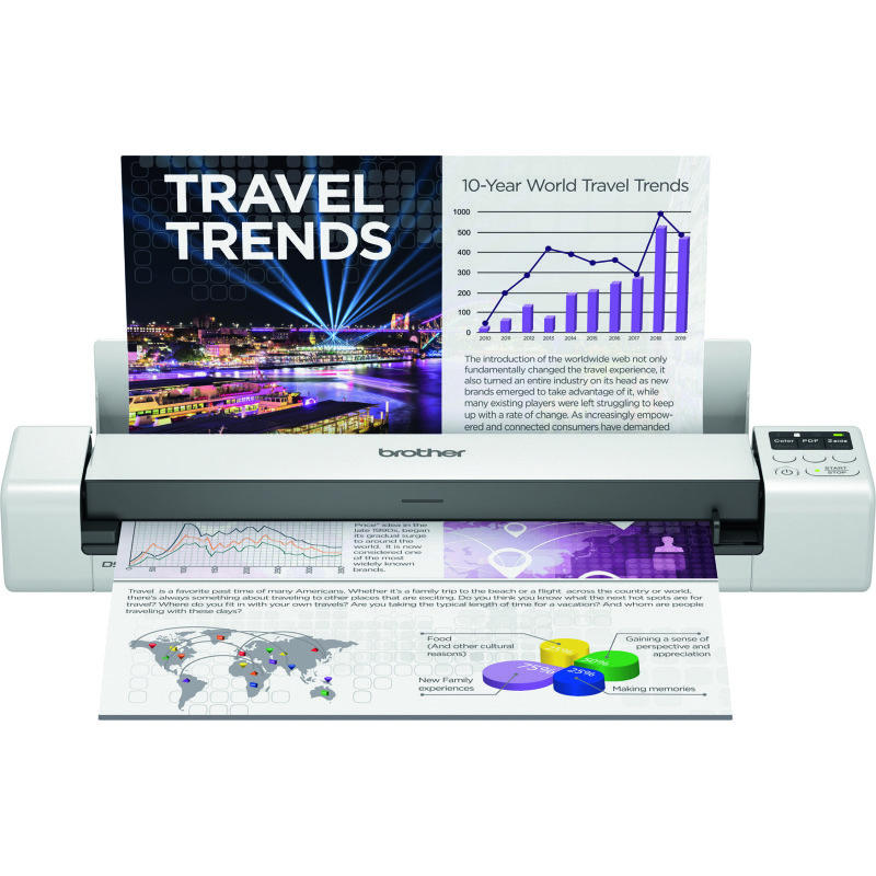 Brother Scanner mobile USB 3.0, WiFi DS-940W