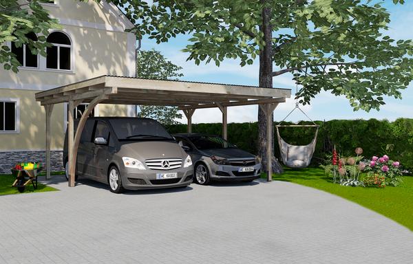 Weka Doppelcarport 616