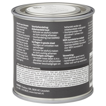 Karwei binnenlak zijdeglans leisteen grijs 250 ml