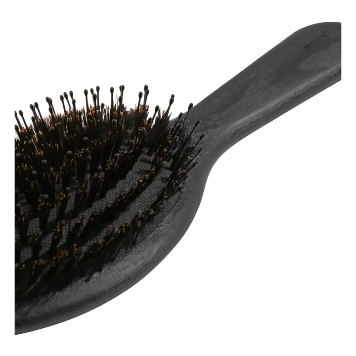 Nuori Brosse à cheveux Revitalizing en frêne | Noir