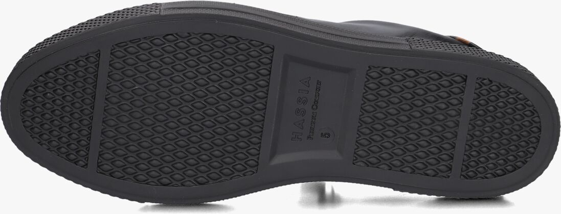 zwarte hassia lage sneakers asti