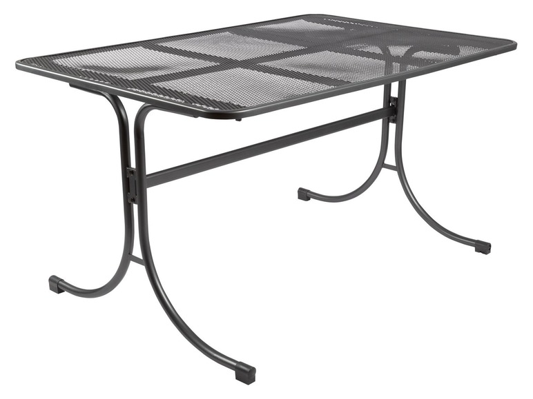 Strekmetalen tuintafel 140 x 90 cm