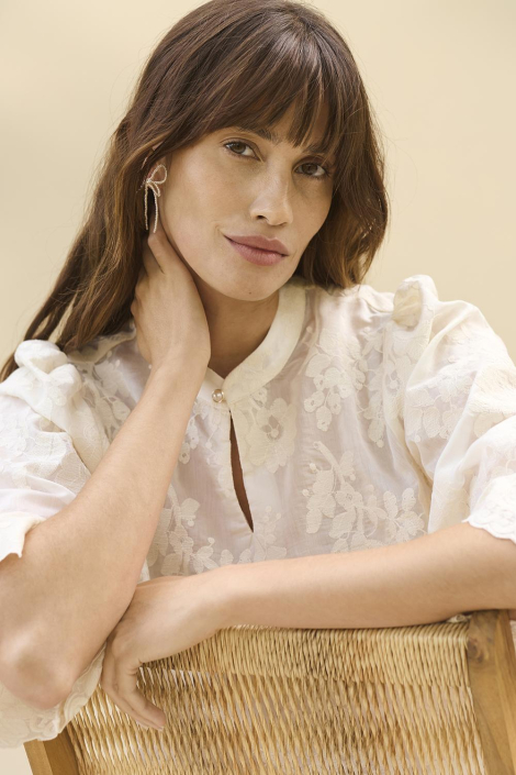 Culture witte dames blouse