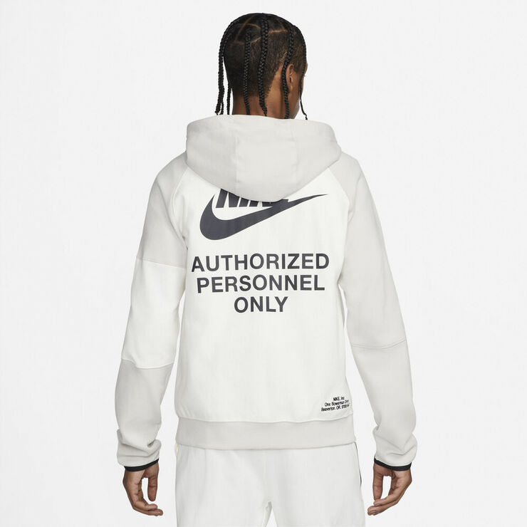 Nike Sportswear Fleece Haettetroje Hvid