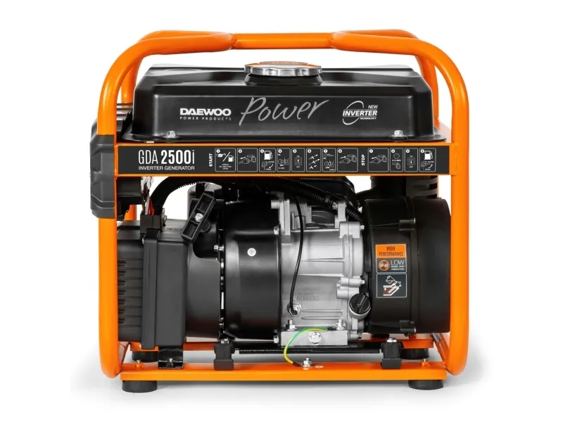 Daewoo GDA 2500I, 1800 W, 230 V, 10 L, Benzin, Vejledning, 50 Hz