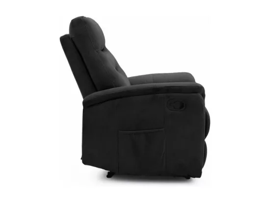 Fauteuil relaxation relevable manuellement PARIS coloris noir