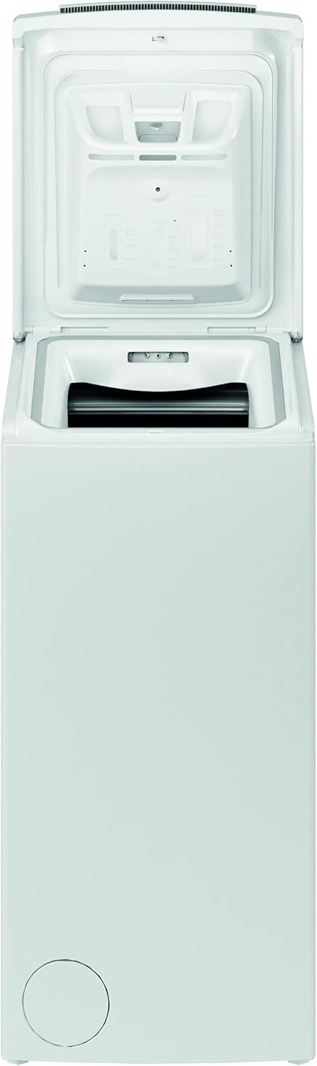 Bauknecht WMT Star 6ZB Toplader-Waschmaschine/ 6 kg/ 1200 UpM/ Vollwasserschutz/ Automatische Trommelpositionierung/ SoftOpening/ 15° Green&Clean/ Kurz 30'/ FreshFinish/ Extra Spülen/ Startzeitvorwahl
