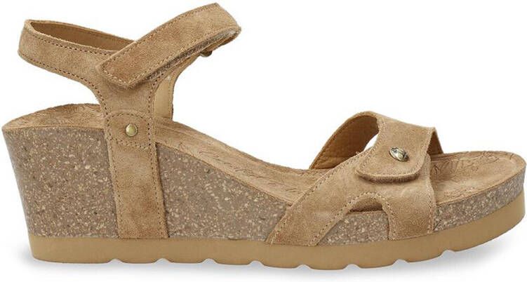 Panama Jack Julia B74 Velour Damesschoenen sandalen Schors