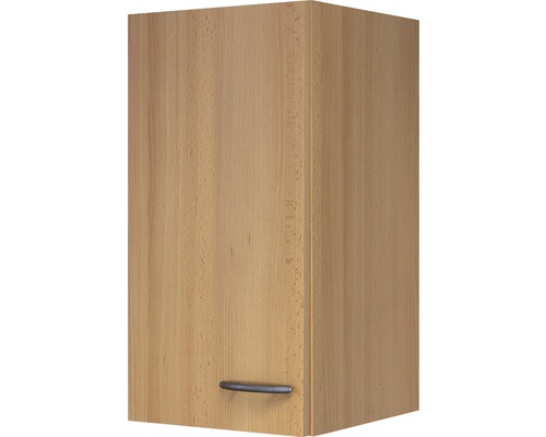 Flex Well Nano wandkast BxDxH 30 x 32 x 54 cm beuken mat gedemonteerd scharnier omkeerbaar (links of rechts te monteren)