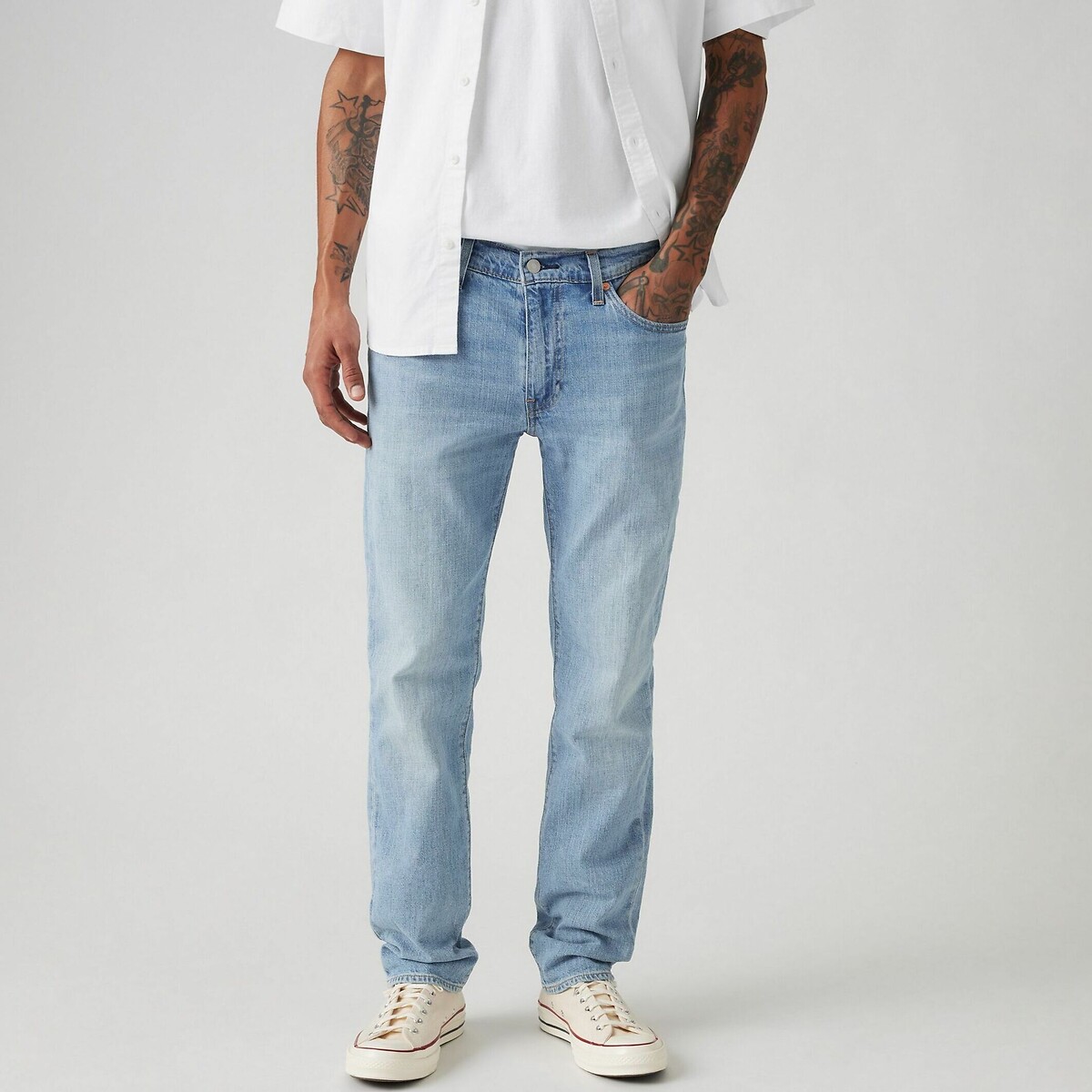 Calça jeans slim 511® da Levi's em algodão e linho.