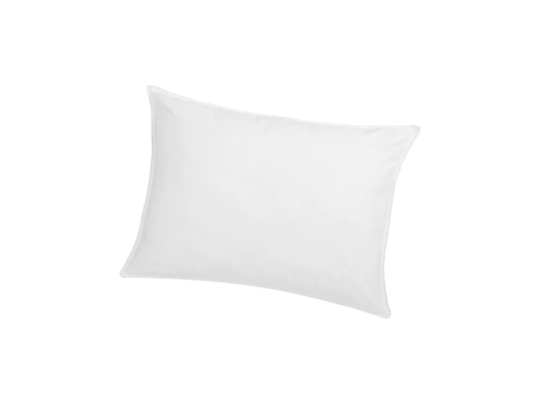 Oreiller mémoire de forme mémofill 50 x 70 cm - Percale de coton - 91 fils/cm² - 750 gr - Blanc - AUXENCE