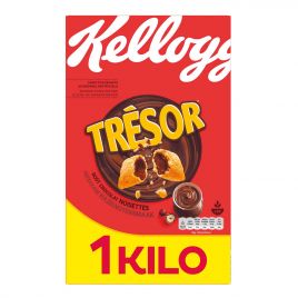 Kellogg's Tresor chocolade en hazelnoten ontbijtgranen groot