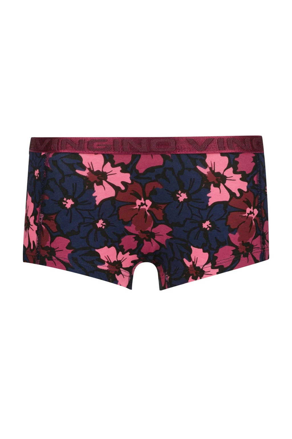 Vingino boxershort - set van 3 zwart/paars/roze