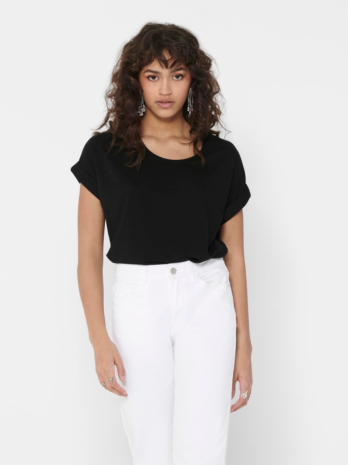 ONLMOSTER Top Black