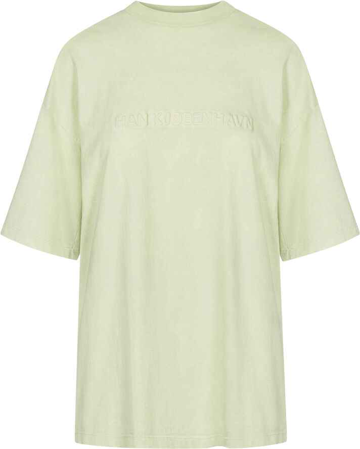 Han kjøbenhavn Boyfriend Tee Short Sleeve Pale green acid