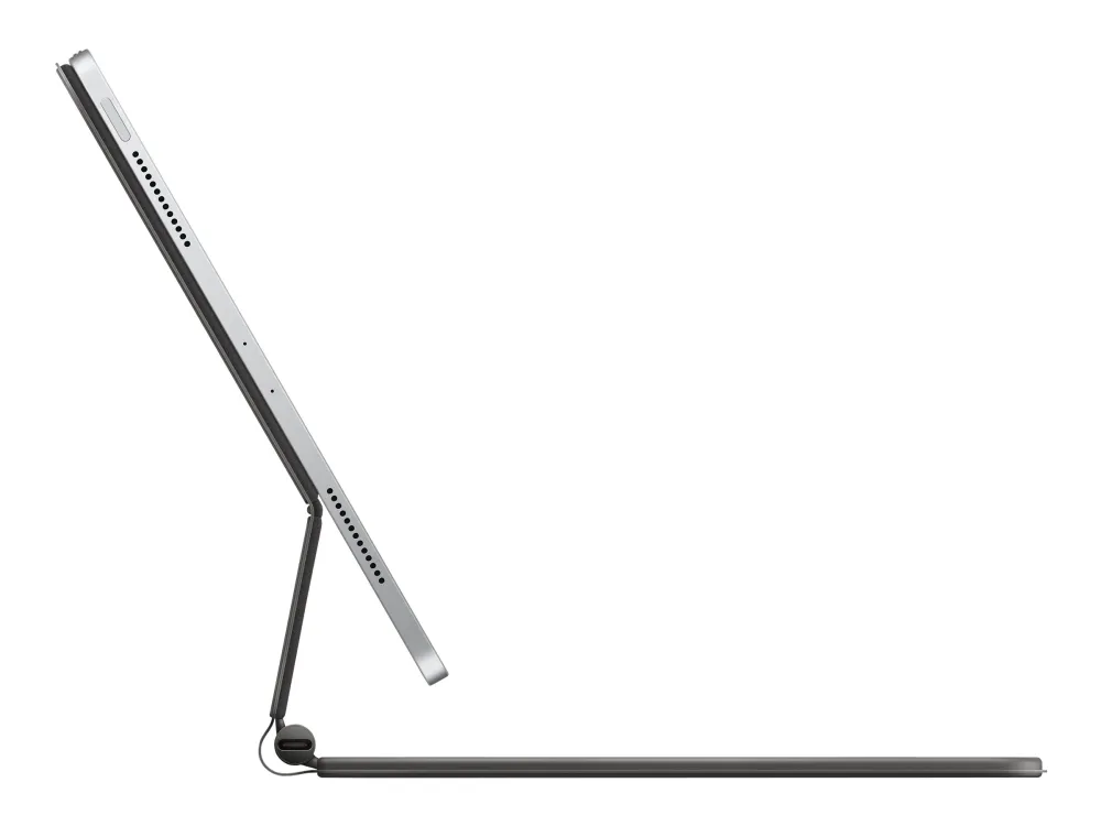 [OUTLET] - Apple Magic Keyboard - Tastatur og folio-kasse - med trackpad - bagbelyst - Apple Smart connector - QWERTY - Internationalt engelsk - for Apple 10.9-inch iPad Air (4th gen, 5th gen), 11-inch iPad Air (M2), 11-inch iPad Pro (1st gen, 2nd g