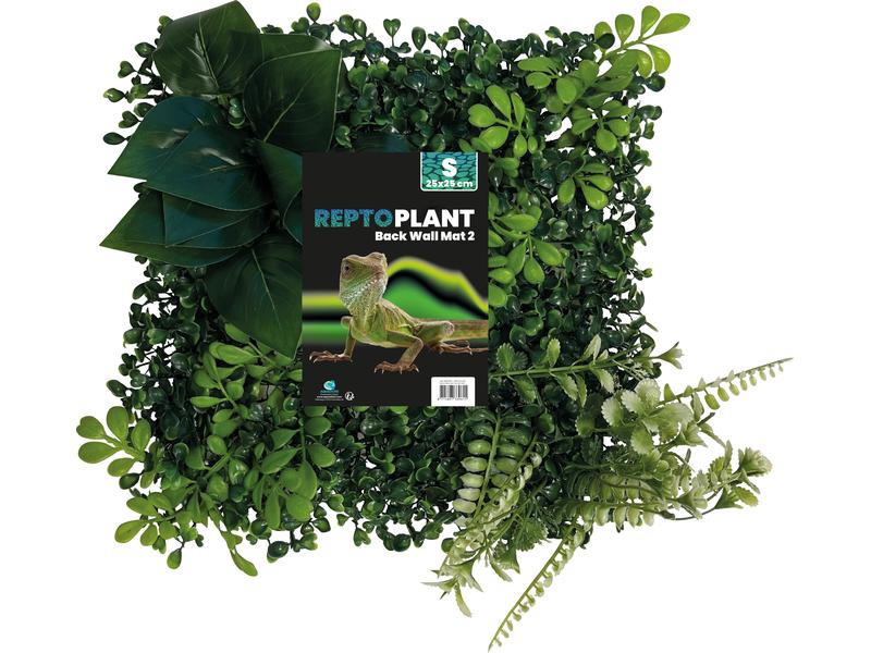 Repto Pflanzenrückwand Deco 2, 25 x 25 cm Künstliche Pflanzenrückwand für Terrarien