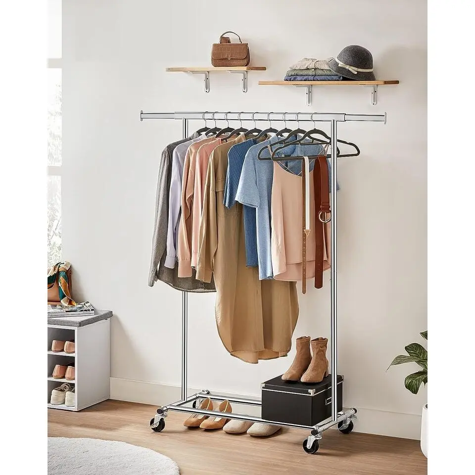 Bobbel Home - Kledingrek Met Uitschuifbare Kledingstang