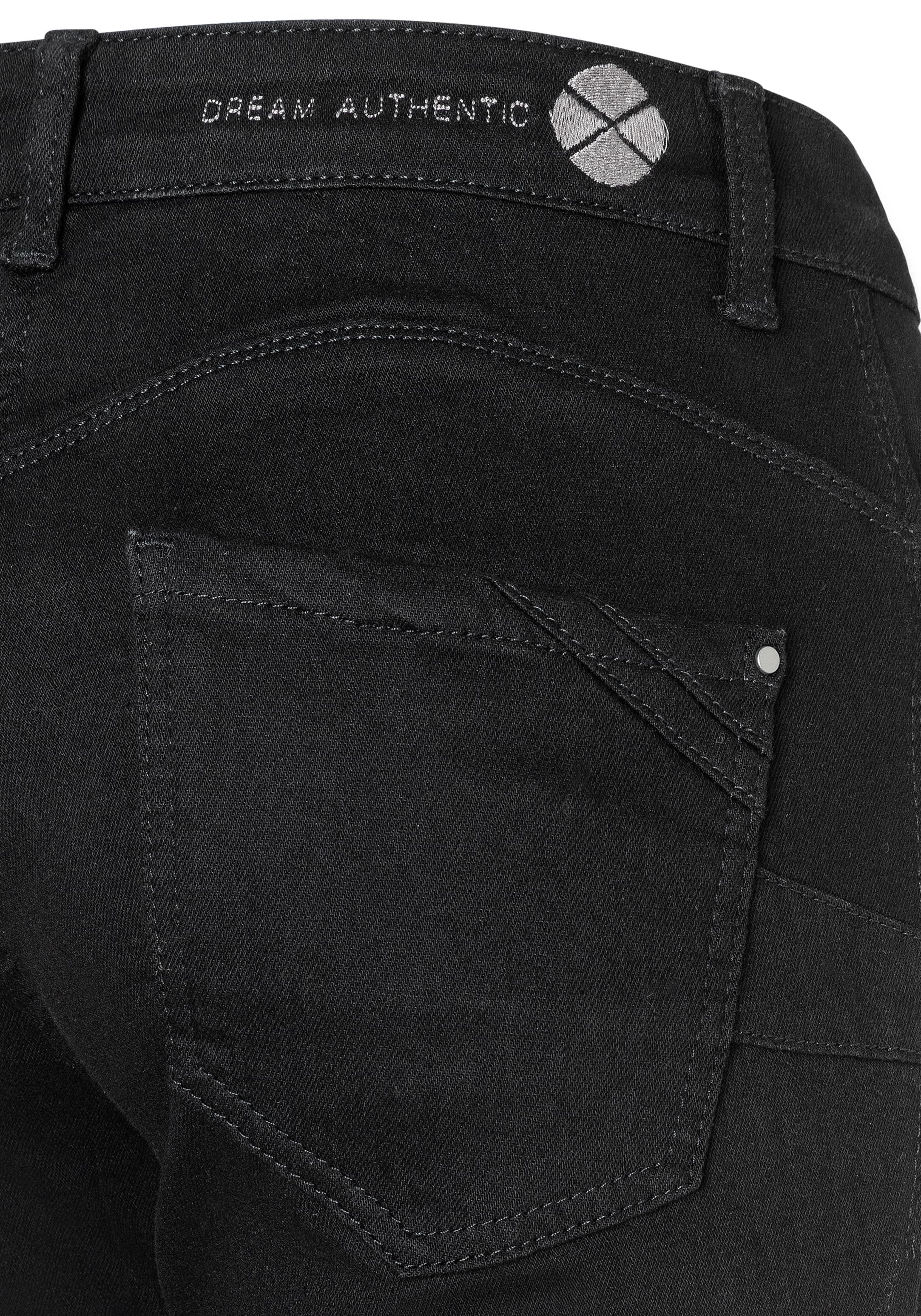 MAC Skinny-fit-Jeans »DREAM SKINNY« mit aufwendig gearbeiteten Details an den Taschen