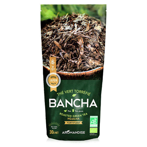 Thé vert Bancha grillé Hojicha bio
