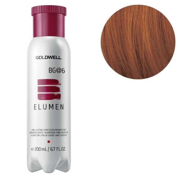 Coloration Elumen bg@6 blond foncé marron doré Goldwell 200ml