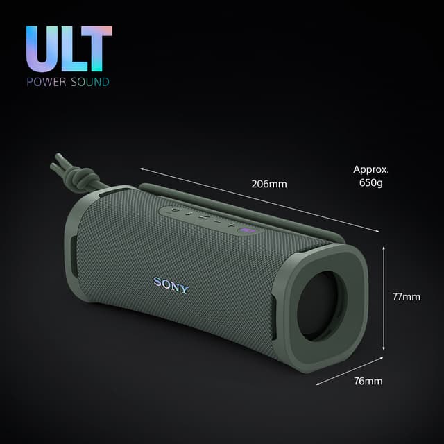 Sony ULT Field 1 bærbar højttaler (forest grey)