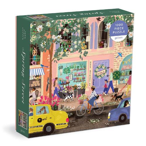 Spring Street 1000 Pc Puzzle In a Square box (Jigsaw)