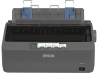 Epson LQ 350 - Printer - S/H - dot-matrix - 24 pin - op til 347 tegn/sek. - parallel, USB 2.0, seriel