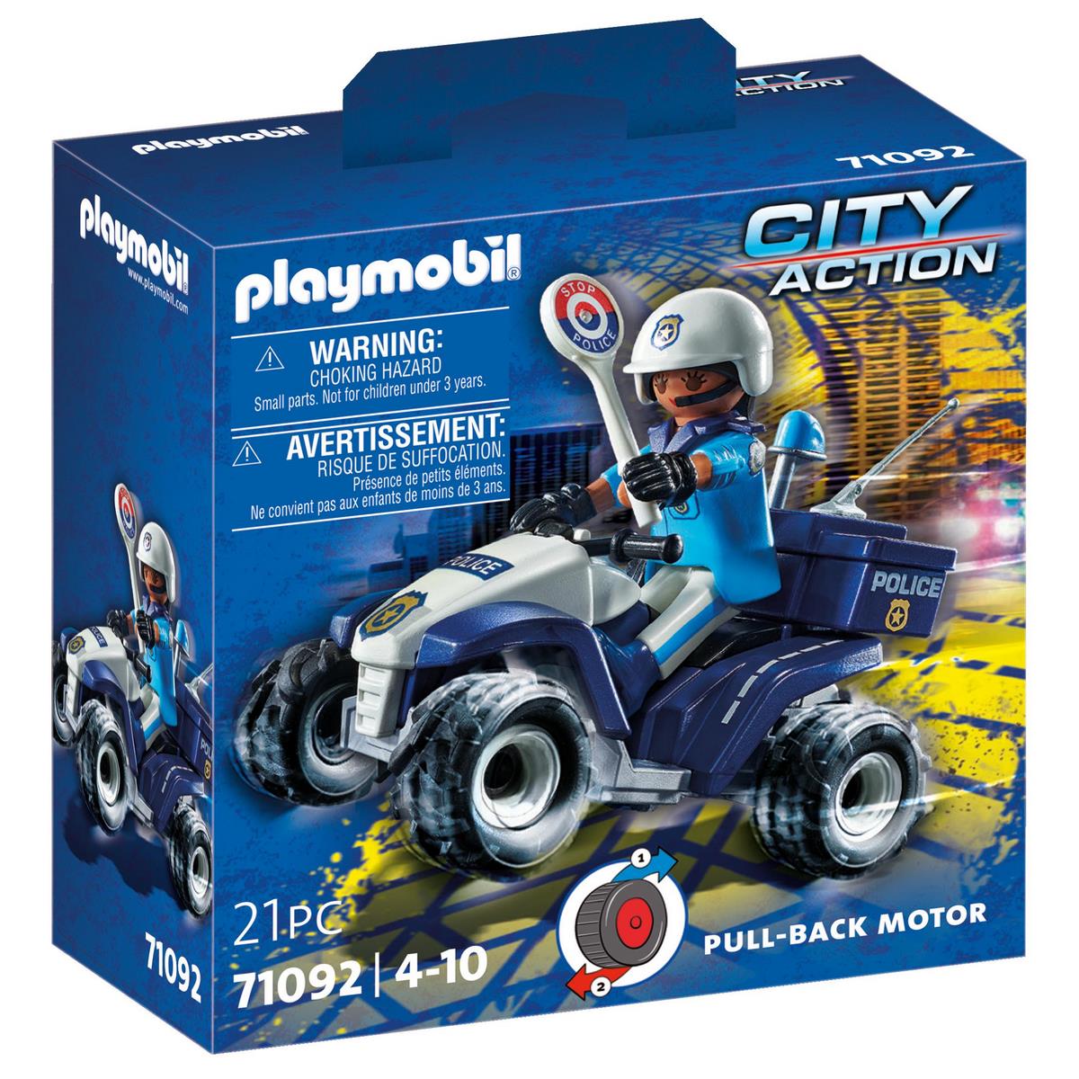 CITY ACTION POLICIER ET QUAD