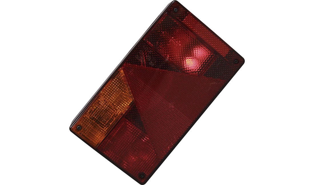 Bag/stop/blink lygte m.trekantrefleks V