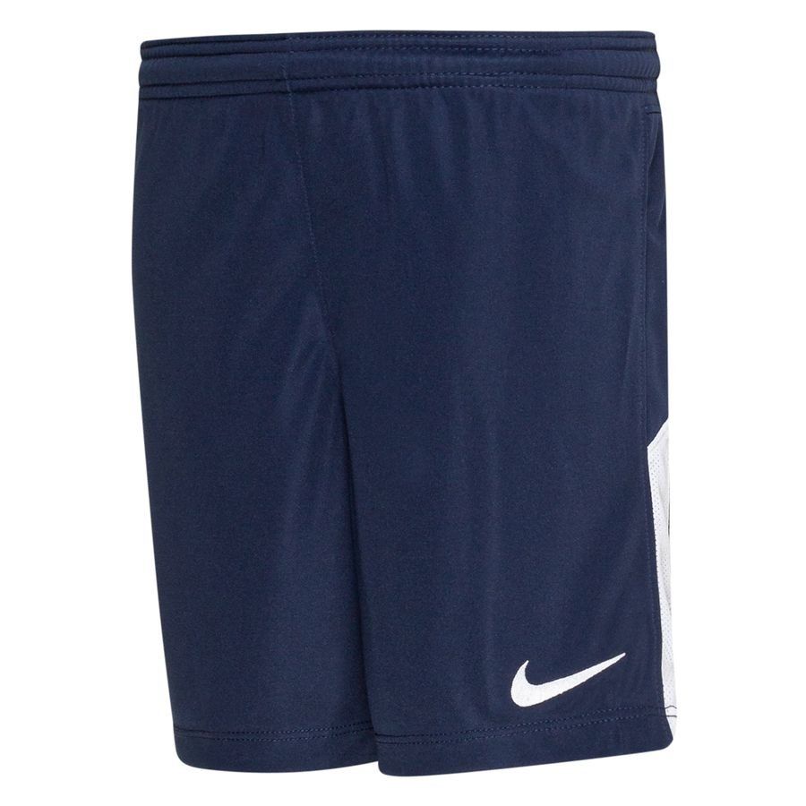 Nike Short League Knit II Dri-FIT - Bleu Marine/Blanc Enfant
