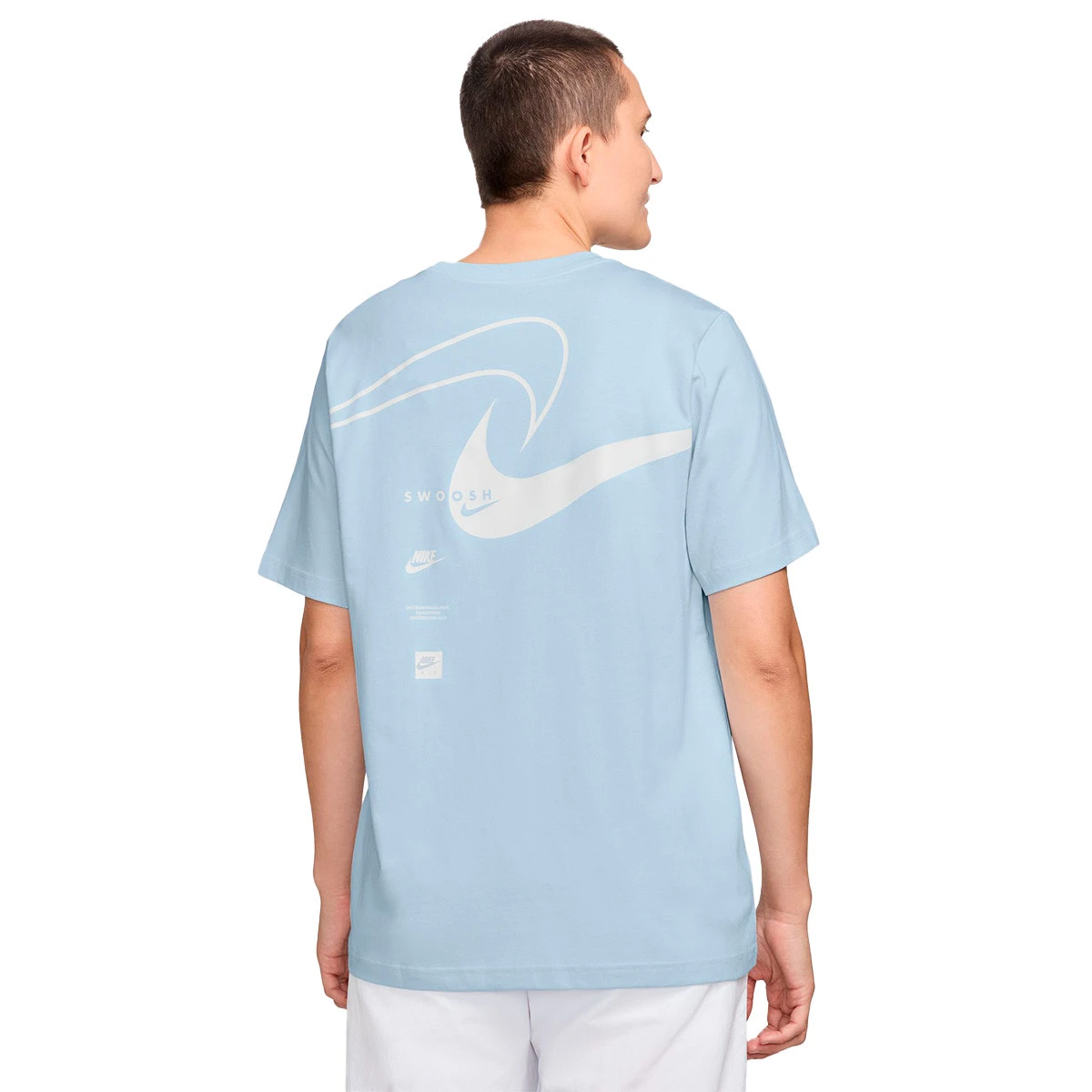 T-Shirt Nike Sportswear Club Swoosh Mulher