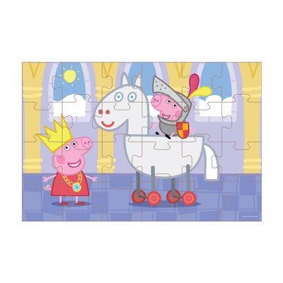 Barbo Toys Peppa Gris Puslespill med Puslespill 24 Brikker
