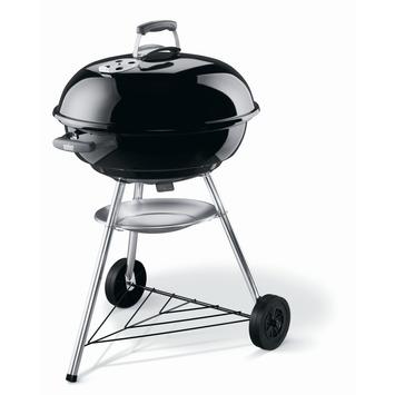 Weber Compact Kettle houtskool bbq metaal zwart ø 57 cm