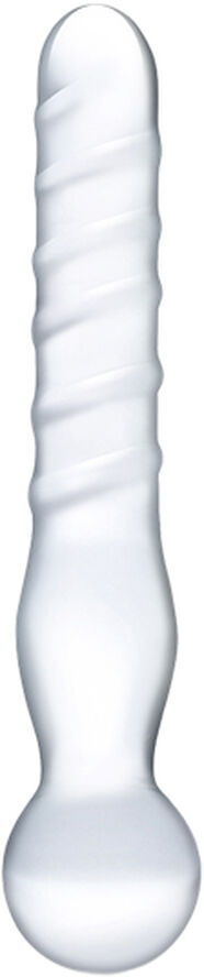 Gläs GLAS - JOYSTICK CLEAR GLASS DILDO Transparent