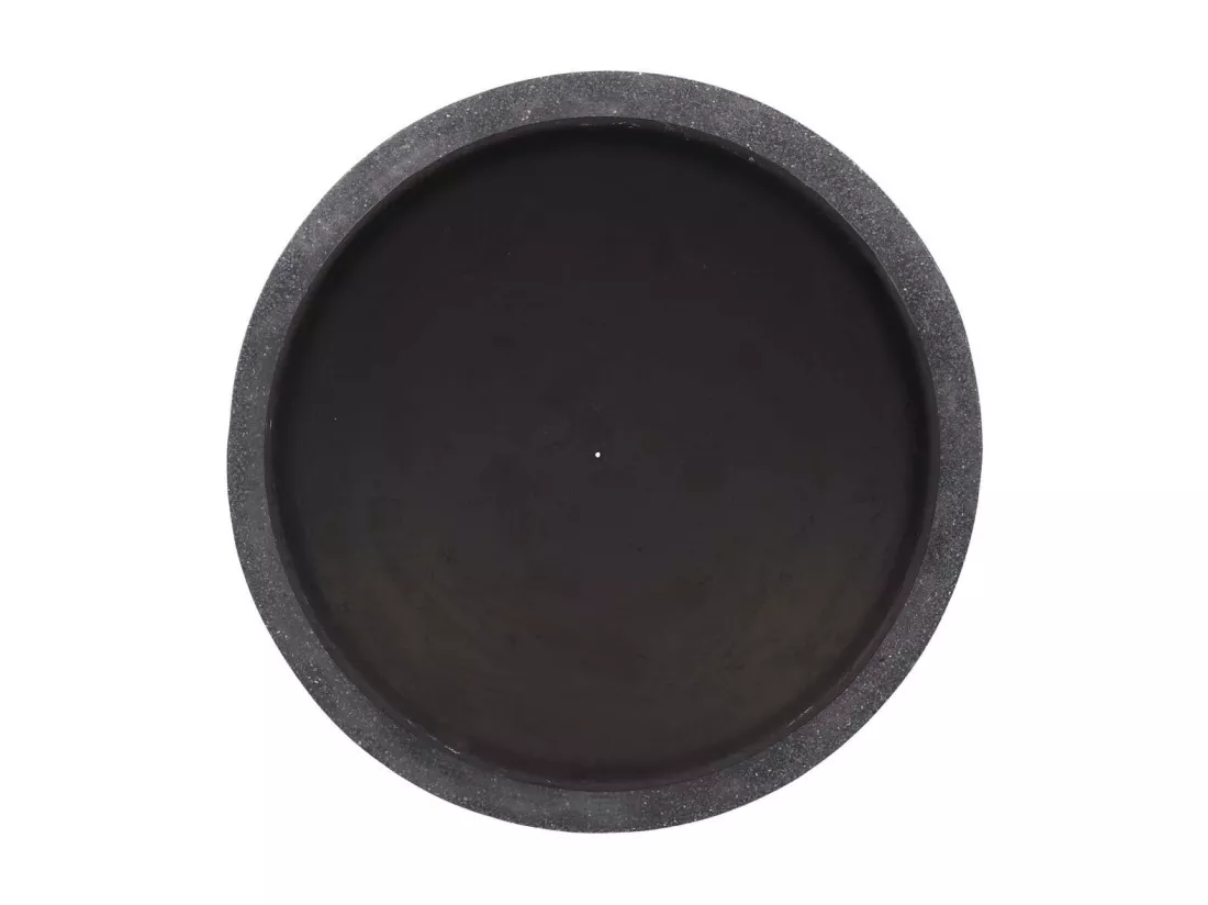 Brasero en fonte et granit Anneau 69.8 x 23.8 cm