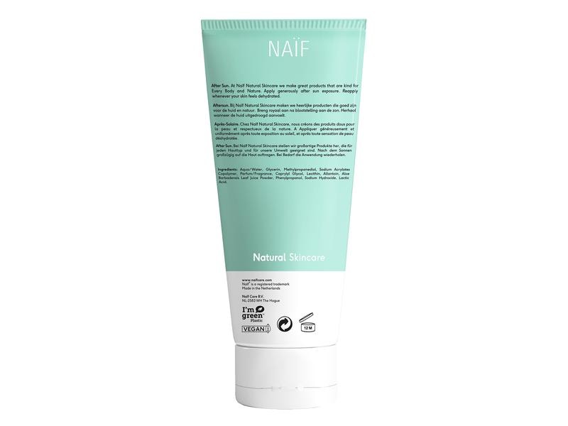 NAÏF After Sun Cooling 100 ml Natürliches Après Soleil mit Aloe Vera