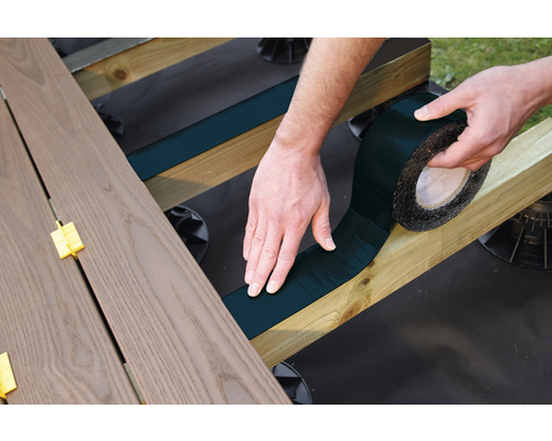 Konsta bitumen afdichtingsband voor onderconstructies 75 mm Lengte: 10 m